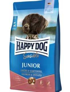 HAPPY DOG YOUNG Sensible Junior Huhn, Lachs & Kartoffel 1kg