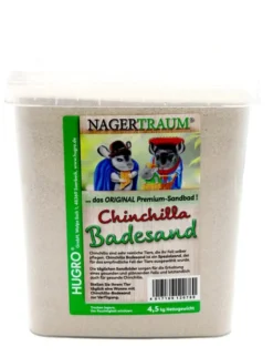 HUGRO Chinchilla Badesand Das Original 4,5kg
