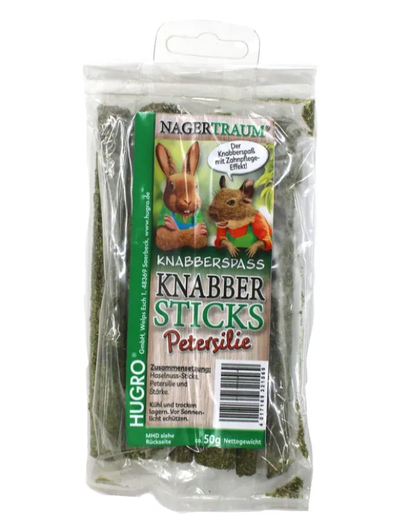 HUGRO Nagertraum Knabber-Sticks Petersilie 47g
