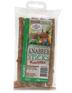 HUGRO Nagertraum Knabber-Sticks Karotte 47g