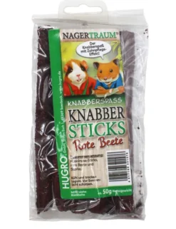 HUGRO Nagertraum Knabber-Sticks Rote Beete 47g