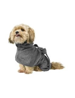 HUNTER Bademantel Riga grau S/M