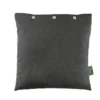 HUNTER Decke & Kissen 2in1 anthrazit 120 x 80 cm