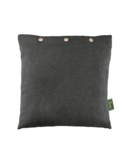 HUNTER Decke & Kissen 2in1 anthrazit 120 x 80 cm