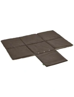 HUNTER Decke & Kissen 2in1 braun 120 x 80 cm