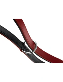 HUNTER Führleine Love rot, schwarz 2 m/13 mm