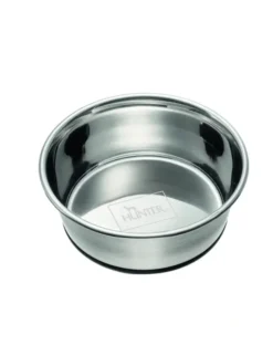 HUNTER Futternapf Edelstahl silber 0,35 l