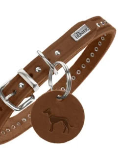 HUNTER Halsband Aalborg Style cognac 32 cm