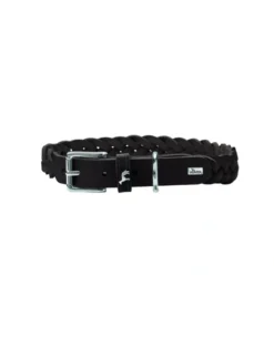 HUNTER Halsband Solid Education Special dunkelbraun S