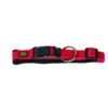HUNTER Halsung Neopren Vario Plus rot, schwarz 1,5/28-30 cm