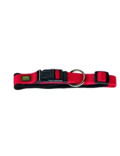 HUNTER Halsung Neopren Vario Plus rot, schwarz 1,5/28-30 cm