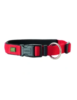 HUNTER Halsung Neopren Vario Plus rot, schwarz 1,5/28-30 cm