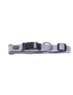 HUNTER Halsung Neopren Vario Plus grau, lavendel 1,5/30-35 cm