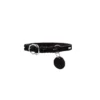 HUNTER Halsung Solid Education dunkelbraun S/M