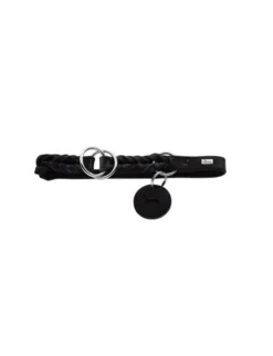 HUNTER Halsung Solid Education dunkelbraun S/M