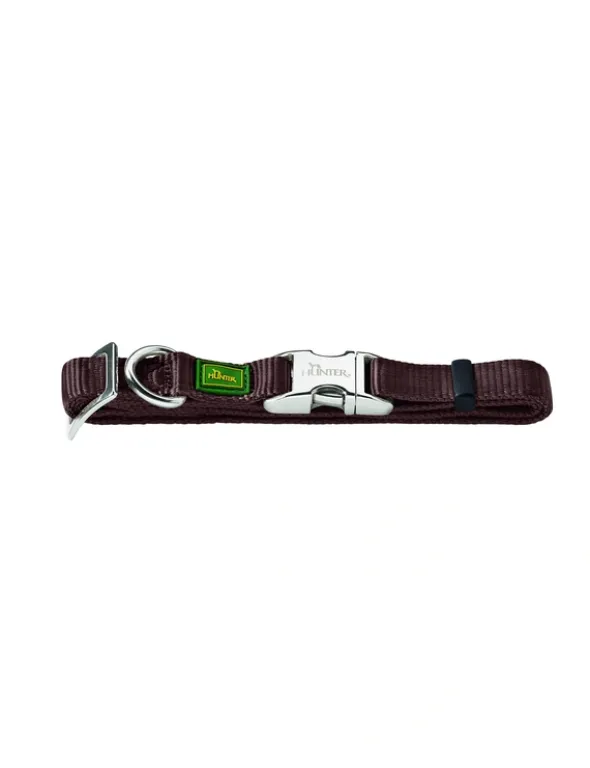 HUNTER Halsung Vario Basic Alu-Strong braun M