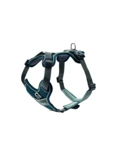 HUNTER Hundegeschirr Divo blau, dunkelgrau XS