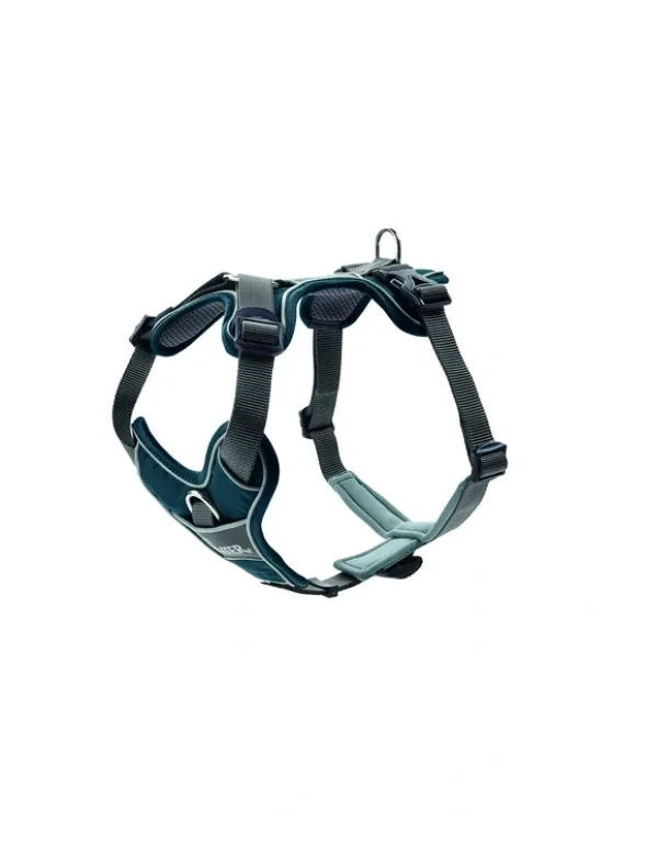 HUNTER Hundegeschirr Divo blau, dunkelgrau XS