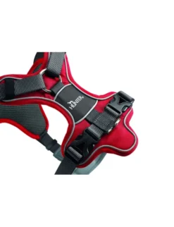HUNTER Hundegeschirr Divo grau, rot XS