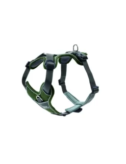 HUNTER Hundegeschirr Divo grau, grün XS