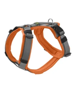 HUNTER Hundegeschirr Maldon Up grau, orange XS