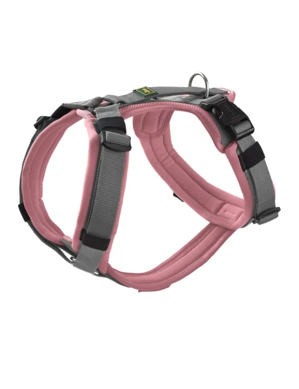 HUNTER Hundegeschirr Maldon Up altrosa, grau XS