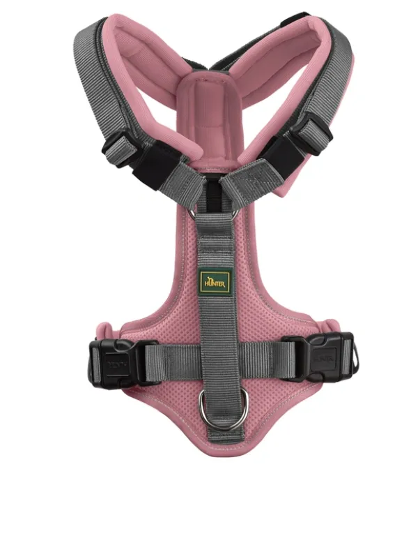 HUNTER Hundegeschirr Maldon Up altrosa, grau XS