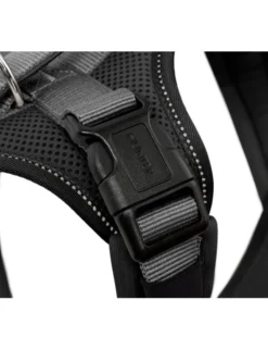 HUNTER Hundegeschirr Maldon Up grau, schwarz XS