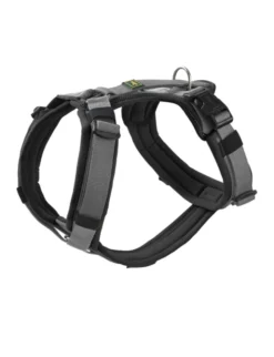 HUNTER Hundegeschirr Maldon Up grau, schwarz XS