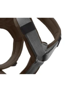 HUNTER Hundegeschirr Maldon Up braun, grau XS/S