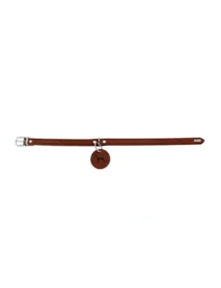 HUNTER Hundehalsband Aalborg cognac XS