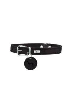 HUNTER Hundehalsband Aalborg dunkelbraun XS