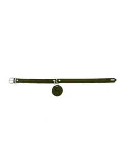 HUNTER Hundehalsband Aalborg olivgrün XS