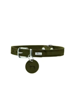 HUNTER Hundehalsband Aalborg olivgrün XS