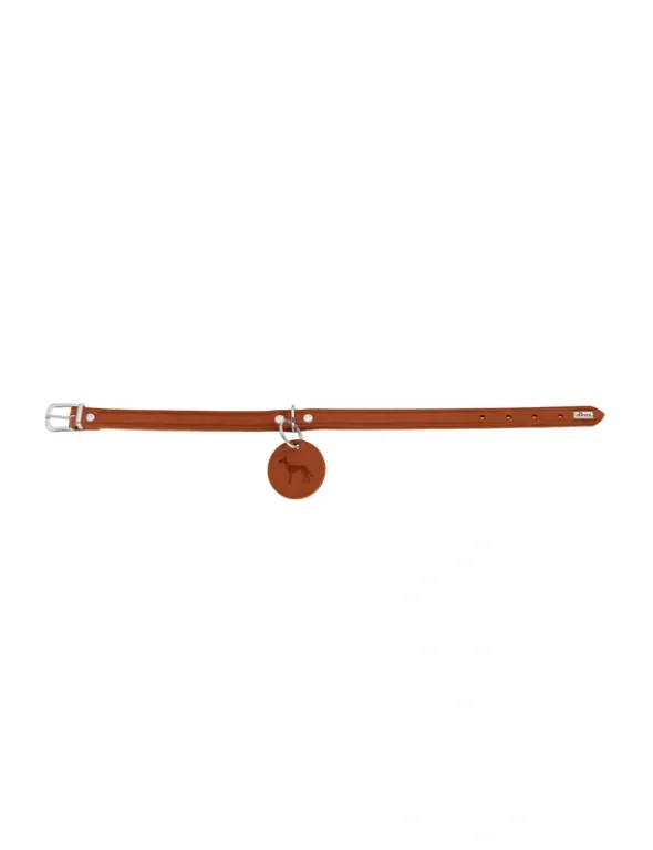 HUNTER Hundehalsband Aalborg orange S/M