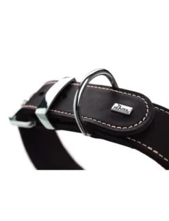 HUNTER Hundehalsband Aalborg Special dunkelbraun 30 cm
