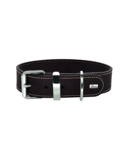 HUNTER Hundehalsband Aalborg Special dunkelbraun 30 cm