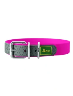 HUNTER Hundehalsband Convenience himbeer XS/S