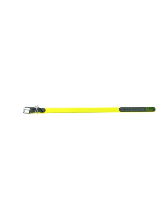 HUNTER Hundehalsband Convenience neongelb XS/S
