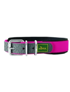 HUNTER Hundehalsband Convenience Comfort himbeer XS/S