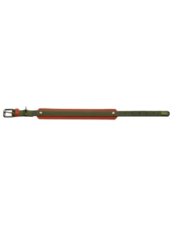HUNTER Hundehalsband Havanna grün, orange 35 cm