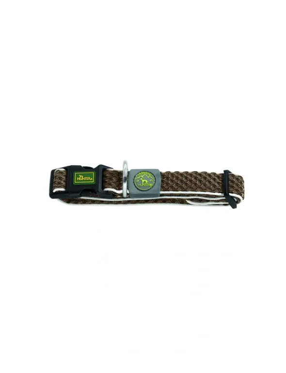 HUNTER Hundehalsband Hilo braun L/XL