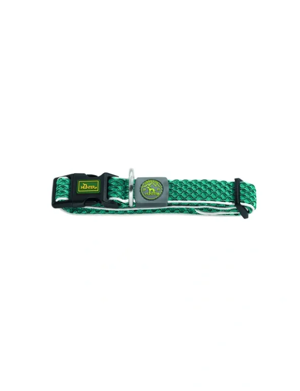 HUNTER Hundehalsband Hilo türkis S/M