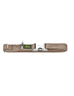 HUNTER Hundehalsband Inari Alu-Strong beige M