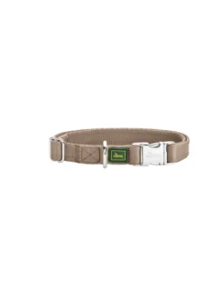 HUNTER Hundehalsband Inari Alu-Strong beige M