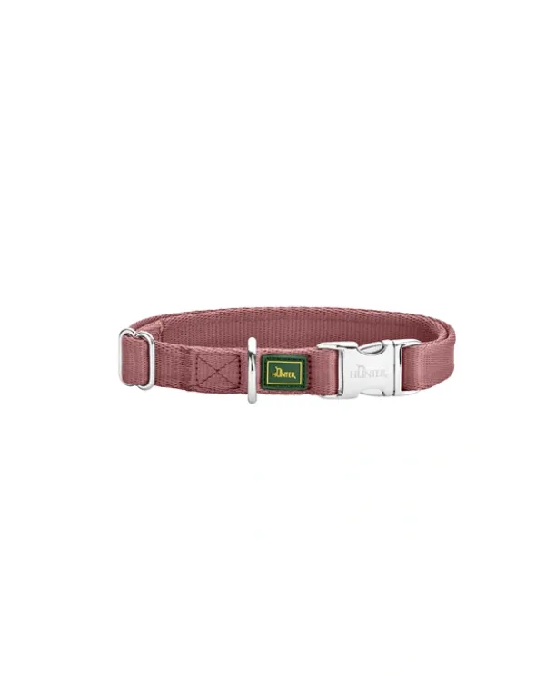 HUNTER Hundehalsband Inari Alu-Strong pastellrot M
