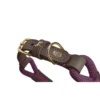 HUNTER Hundehalsband Malia brombeer, dunkelbraun 45 cm