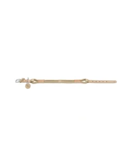 HUNTER Hundehalsband Malia beige, natur 60 cm