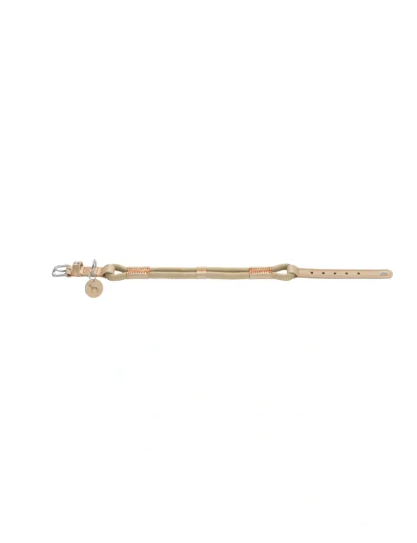 HUNTER Hundehalsband Malia beige, natur 60 cm