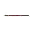 HUNTER Hundehalsband Malia dunkelbraun, weinrot 45 cm